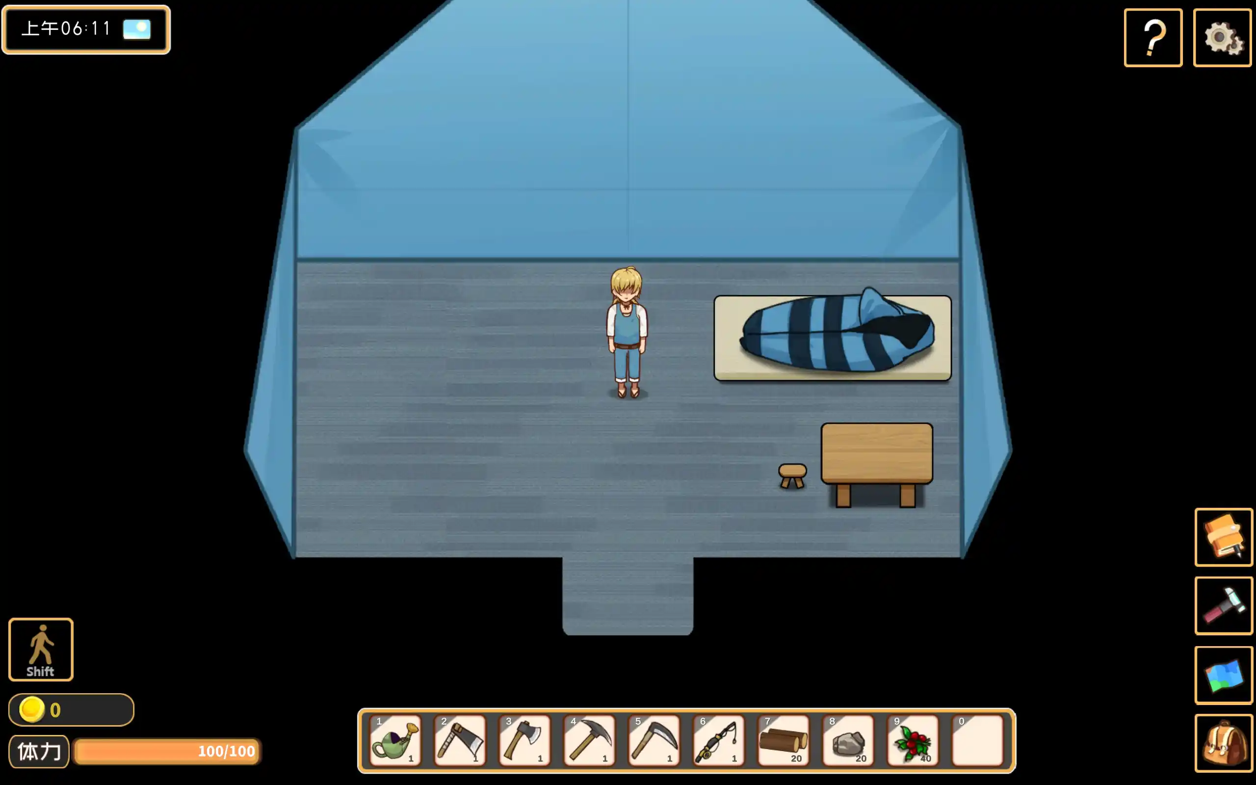 【PC硬核生存】《黄毛漂流记/UninhabitedIsland》v1.0.9.5官中版实测：这才是真正的海岛求生指南图片-2