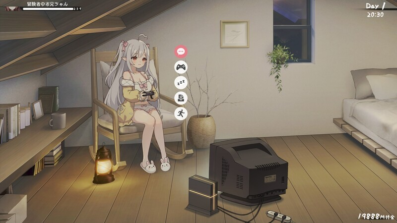 《和存在感薄弱妹妹一起的简单生活 V0.721》安卓+PC双端下载丨官中+动态+SLG新作图片-5