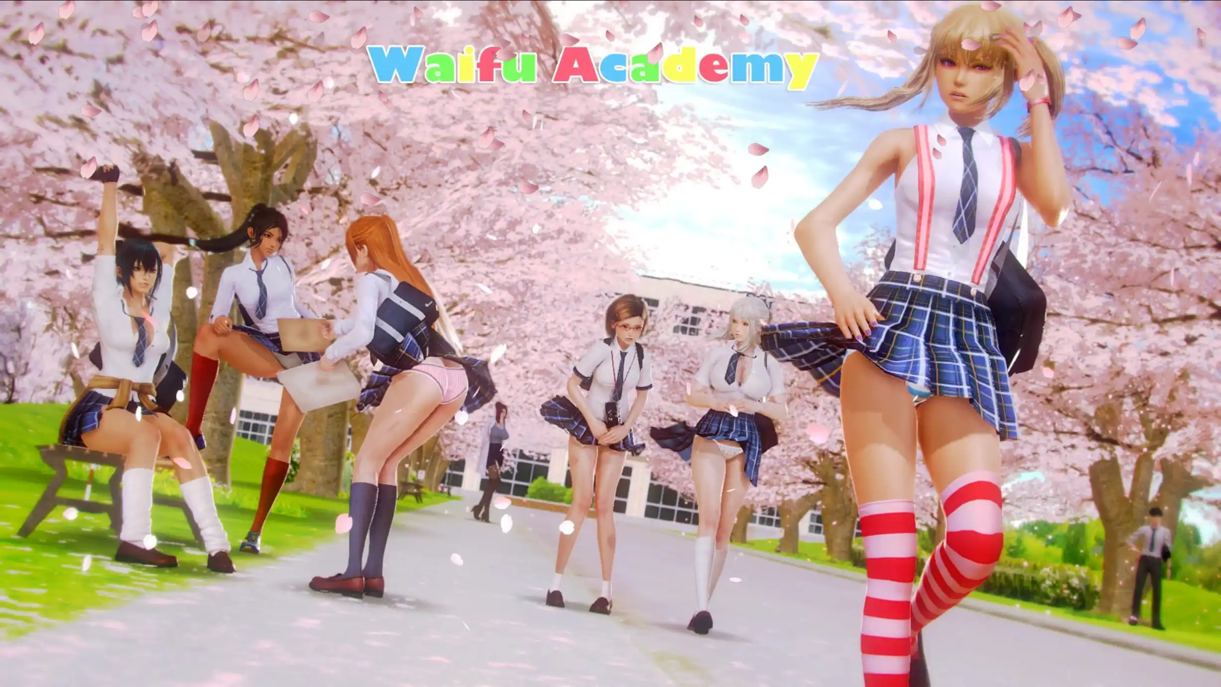 《青春学园手札：羁绊物语》WaifuAcademy v0.11安卓直装版｜全年龄向｜多线剧情｜内置简中｜骁龙450畅玩图片-1