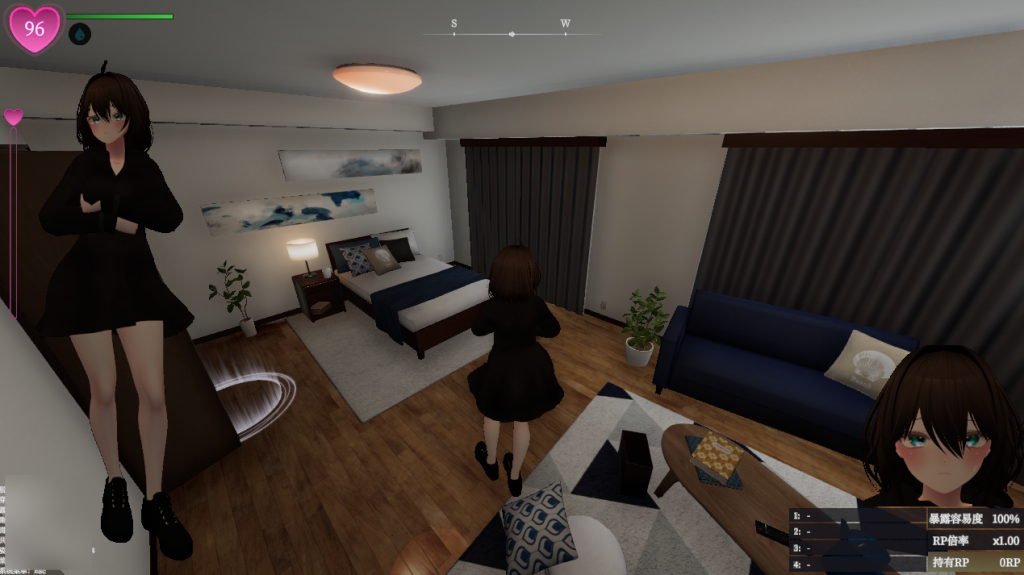《隐秘曝光 真奈美小姐的偷偷行动》Demo版：3D动态SLG官中新作尝鲜