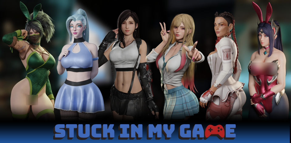 安卓+PC平台同人SLG游戏《困在我的游戏里 Stuck in My Game Ver0.5.2》汉化版图片-1