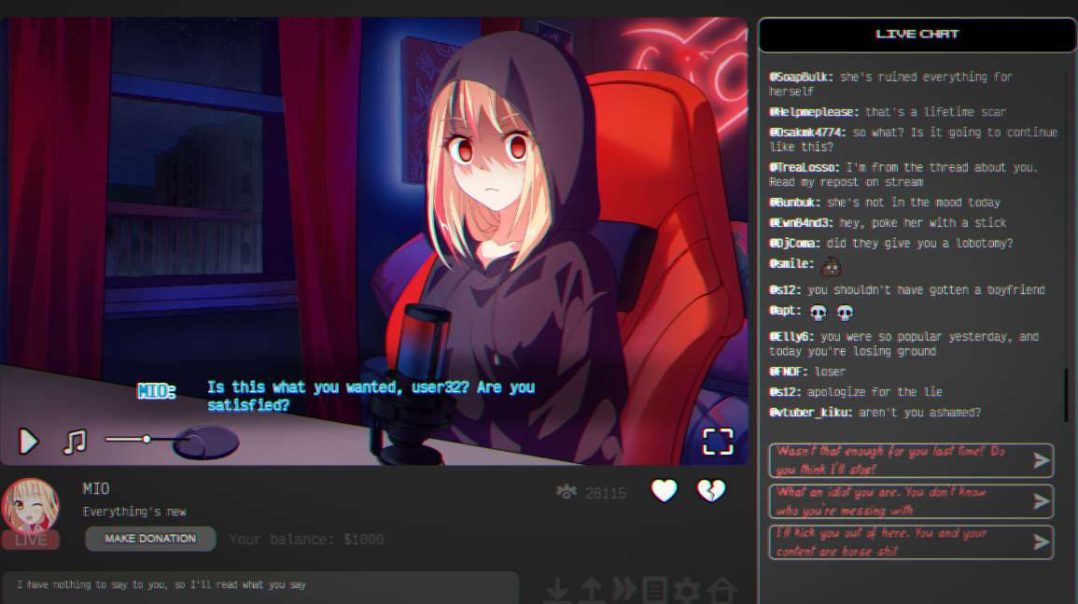 我恨我的女直播主 / I Hate My Waifu Streamer Build.20094224|PC 平台模拟经营游戏 | 容量 802MB | 官方简体中文 | 支持键盘。鼠标图片-1