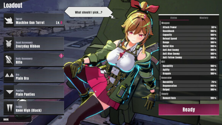 御炮少女 STEAM 官方中文版 | NANAIRO ENTERPRISE 开发爆衣塔防 SLG | 全动态中文内容 | 适配 PC 平台 700M 新作图片-1 御炮少女 STEAM 官方中文版 | NANAIRO ENTERPRISE 开发爆衣塔防 SLG | 全动态中文内容 | 适配 PC 平台 700M 新作图片-1