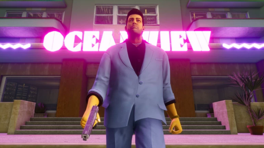 侠盗猎车手:罪恶都市 RAGE 重制版 / GTA Vice City Nextgen Edition PC 平台动作冒险游戏指南(容量 9.55GB / 支持简体中文 / 兼容键鼠)图片-1 侠盗猎车手:罪恶都市 RAGE 重制版 / GTA Vice City Nextgen Edition PC 平台动作冒险游戏指南(容量 9.55GB / 支持简体中文 / 兼容键鼠)图片-1